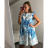 Women's sleeveless long dress with ruffles women (S / L ONE SIZE) ITALIAN FASHION IMM21026
