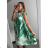 Women's sleeveless long dress with ruffles women (S / L ONE SIZE) ITALIAN FASHION IMM21026