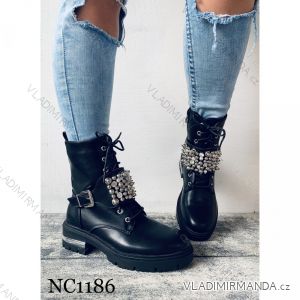 Topánky členkové dámske (36-41) SSHOES OBUV OBSS21NC1186