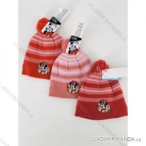 Čepice pletená teplá zimní minnie mouse dětská dívčí (52-54 cm) SETINO MIN-A-HAT-355