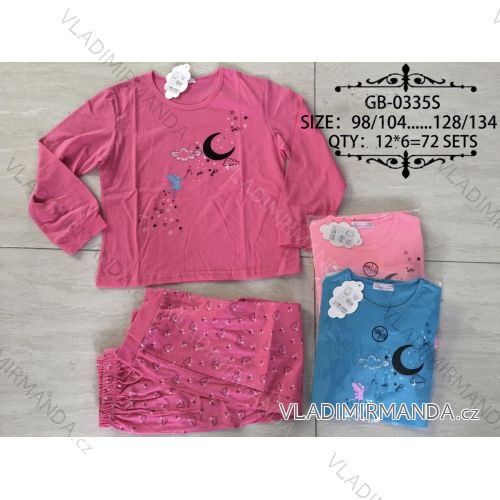 Pajamas long adolescent girls (134-170) VALERIE DREAM GB-8885
