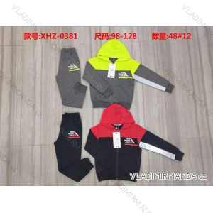 Set Kapuzen-Sweatshirt mit Reißverschluss und Jogginghose Teen Boys (98-128) ACTIVE SPORT ACT21XHZ-0384
