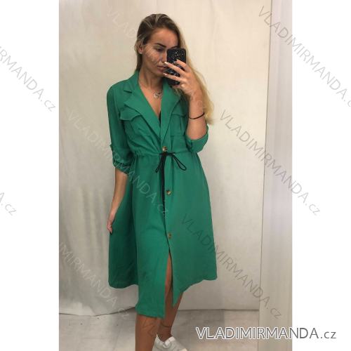Blouse 3/4 sleeve with buttons (uni sl) ITALIAN Fashion IMM20206