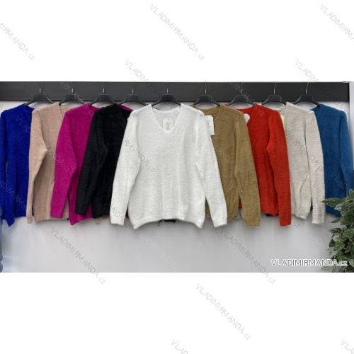 Sveter dlhý rukáv dámsky (S / M ONE SIZE) TALIANSKÁ MÓDA IMWB216424