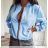 Mikina bomber na zip dámská (S/M ONE SIZE) ITALSKÁ MÓDA IMWE216429