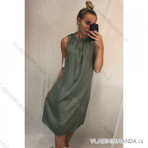 Dress with 3/4-sleeve ladies pocket (uni sl) ITALIAN Fashion IMWD20527