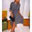 Dress with 3/4-sleeve ladies pocket (uni sl) ITALIAN Fashion IMWD20529
