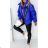 Jacket winter jacket with hood and fur women oversized (46-54) POLISH FASHION BLI19YP-18057-12