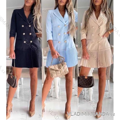 Women's elegant long sleeve shirt dress (S / M ONE SIZE) ITALIAN FASHION IMWK21013