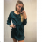 Elegantes Mini-Langarmkleid für Damen (UNI S / M) ITALIAN FASHION IMM20928