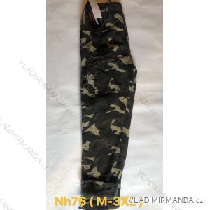 Kalhoty dlouhé zateplené pánské (M-3XL) POLSKÁ MÓDA HKW22NH76
