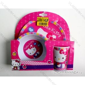 Sada hrníček a 2 talíře hello kitty 95250