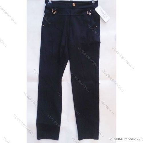 Kalhoty elastické dámské nadrozměrné (l-3xl) ELEVEK GL8894