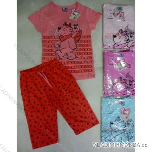 Pyjamas, kurze Ärmel und 3/4 Hosen Baumwolle für Kinder und Jugendliche (128-164) ARTENA 93083
