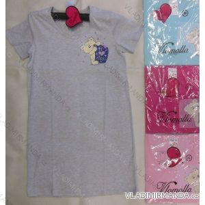 Košile noční krátký rukáv dámská bavlněná (s-2xl) VLOMOLLA SECRET 83086