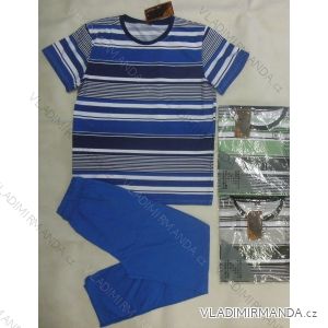 Pyžamo krátký rukáv a dlouhé nohavice pánské bavlněné (m-xxl) NATURAL MAN 63082