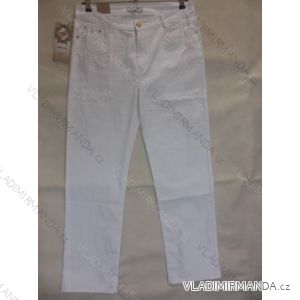 Ladies Overweight Canvas Pants (42-52) SMILING JEANS N437
