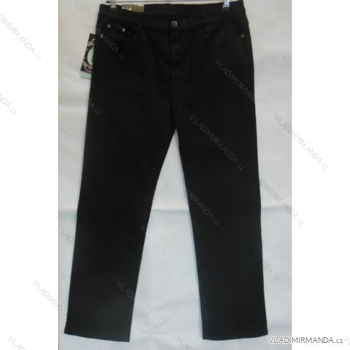 Kalhoty plátěné dámské nadrozměrné (40-52) SMIING JEANS N449