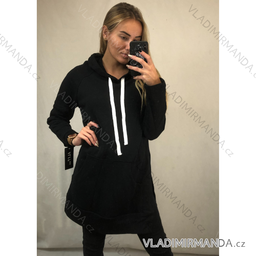 Elegant zip hoodie for women (uni sl) TURKISH FASHION IMK20011