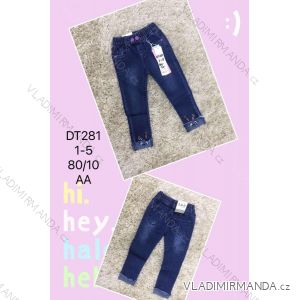 Kalhoty rifle jeans kojenecké dětské dívčí (1-5 LET) SAD SAD21DT281