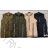 Damen Kapuzenweste (S / M ONE SIZE) ITALIAN FASHION IMWA216604