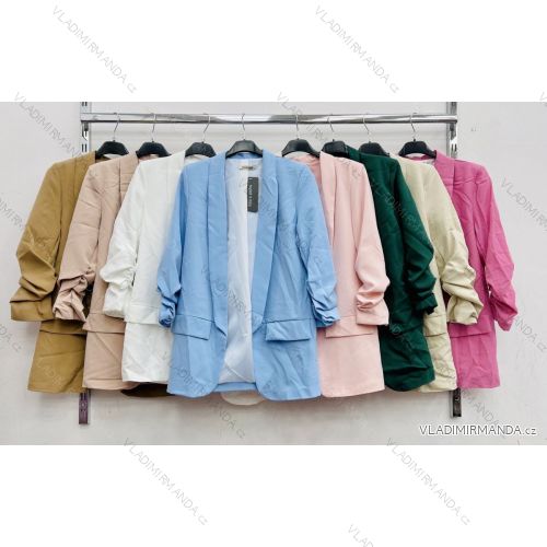 Sako elegantní dlouhý rukáv dámské (S-XL) ITALSKÁ MÓDA IMWA216634