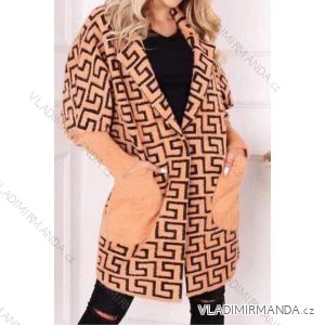 Cardigan long alpaca long sleeve women (S / M ONE SIZE) ITALIAN FASHION IMWA216644