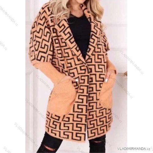Cardigan long alpaca long sleeve women (S / M ONE SIZE) ITALIAN FASHION IMWA216644