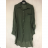 Kleid mit 3/4 Ärmeltasche für Damen (uni sl) ITALIAN Fashion IM3181746