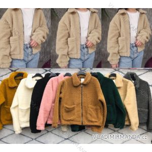 Women's Lamb Jacket (M / L ONE SIZE) ITALIAN FASHION IMWD216838