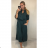 Sommer Hemdkleid Langarm Oversize Damen (S / M ONE SIZE) ITALIAN FASHION IMWM216078