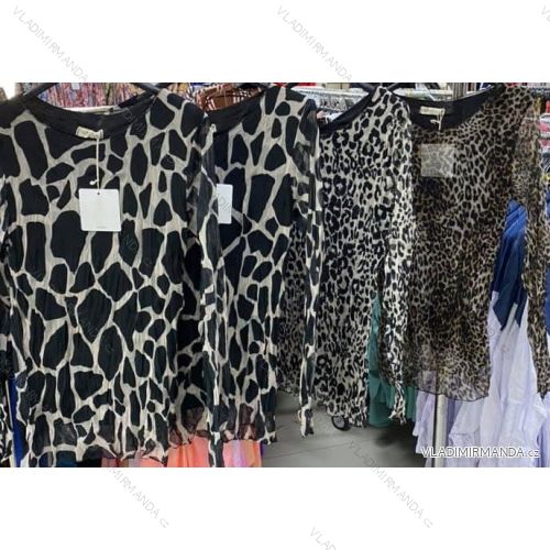 Tričko dlouhý rukáv dámské (S/M ONE SIZE) ITALSKÁ MÓDA IMM211325