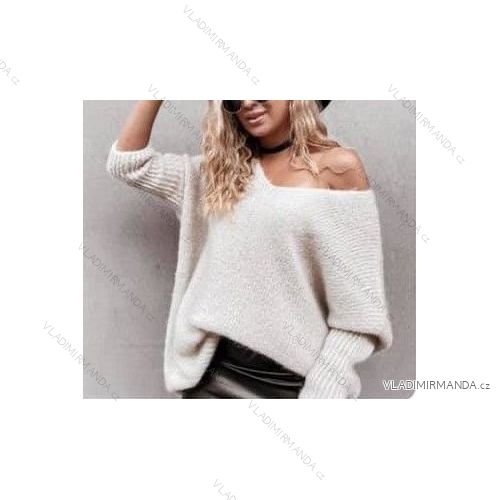 Damen Langarm Pullover (S / M ONE SIZE) ITALIAN FASHION IMM219072