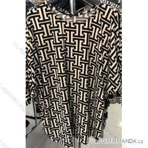 Elegant Long Sleeve Dress Women (S / M.ONE SIZE) ITALIAN FASHION IMM211302