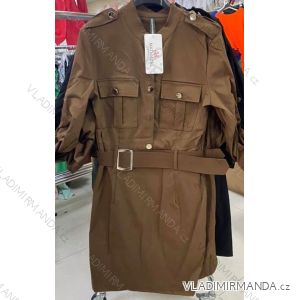 Elegant Long Sleeve Dress Women (S / M.ONE SIZE) ITALIAN FASHION IMM211302