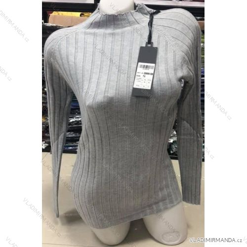 Svetr tenký rolák dlouhý rukáv dámský (S/M ONE SIZE) ITALSKÁ MÓDA IMM211375