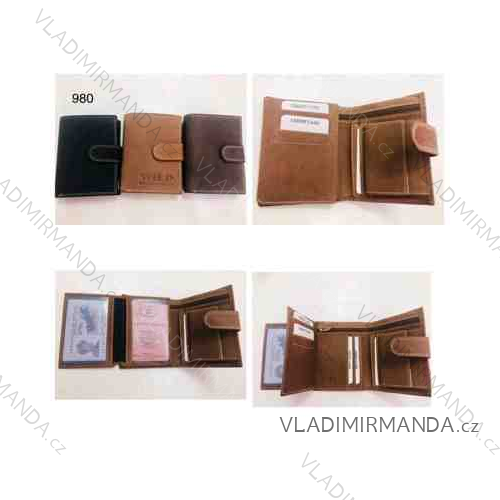 Herrenbrieftasche aus Leder ROBERTO KUT20065