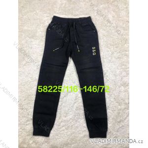 Kalhoty rifle jeans dětské dorost chlapecké (116-146) SEAGULL SEA2158225