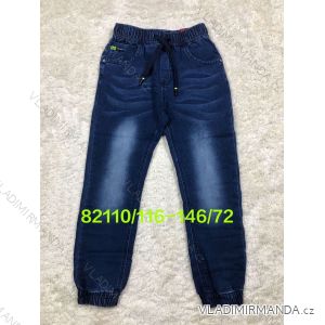 Kalhoty rifle jeans dětské dorost chlapecké (116-146) SEAGULL SEA2182110