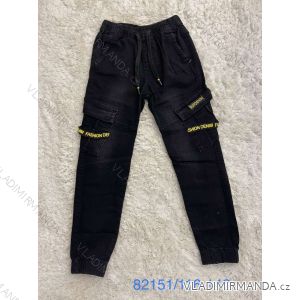 Kalhoty rifle jeans dětské dorost chlapecké (116-146) SEAGULL SEA2182151