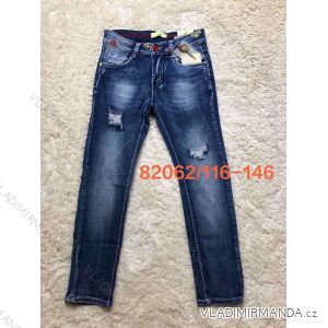 Kalhoty rifle jeans dětské dorost dívčí (116-146) SEAGULL SEA2182062