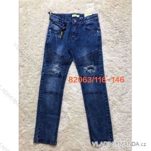 Kalhoty rifle jeans dětské dorost dívčí (116-146) SEAGULL SEA2182063