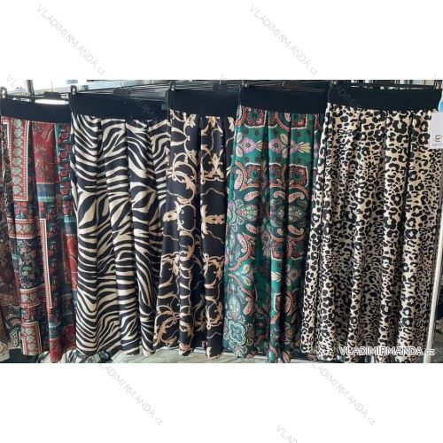 Sukně dlouhá dámská (S/M ONE SIZE) ITALSKÁ MÓDA IMM211395
