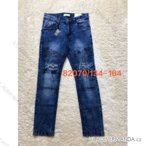 Kalhoty rifle jeans dorost dívčí (134-164) SEAGULL SEA2182070