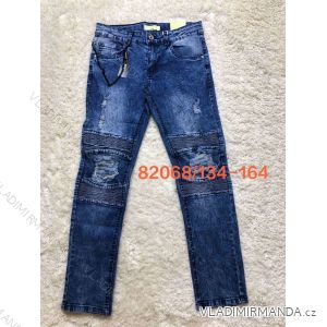 Kalhoty rifle jeans dorost dívčí (134-164) SEAGULL SEA2182068