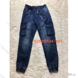 Kalhoty rifle jeans dorost chlapecké (134-164) SEAGULL SEA2152529