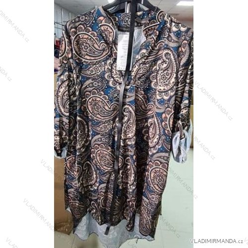 Elegant long sleeve shirt women (S / M ONE SIZE) ITALIAN FASHION IMM211372
