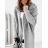 Cardigan pletený dlouhý rukáv dámský (S/M/L ONE SIZE) ITALSKÁ MÓDA IMWL21126