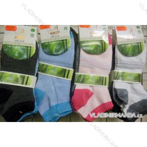 Ponožky kotníkové  dámské bambusové (35-42) AMZF FBU-5074