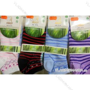 Ponožky kotníkové dámské bambusové  (35-42) AMZF FBU-5073